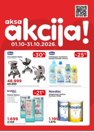 Redovna akcija oktobar 2026